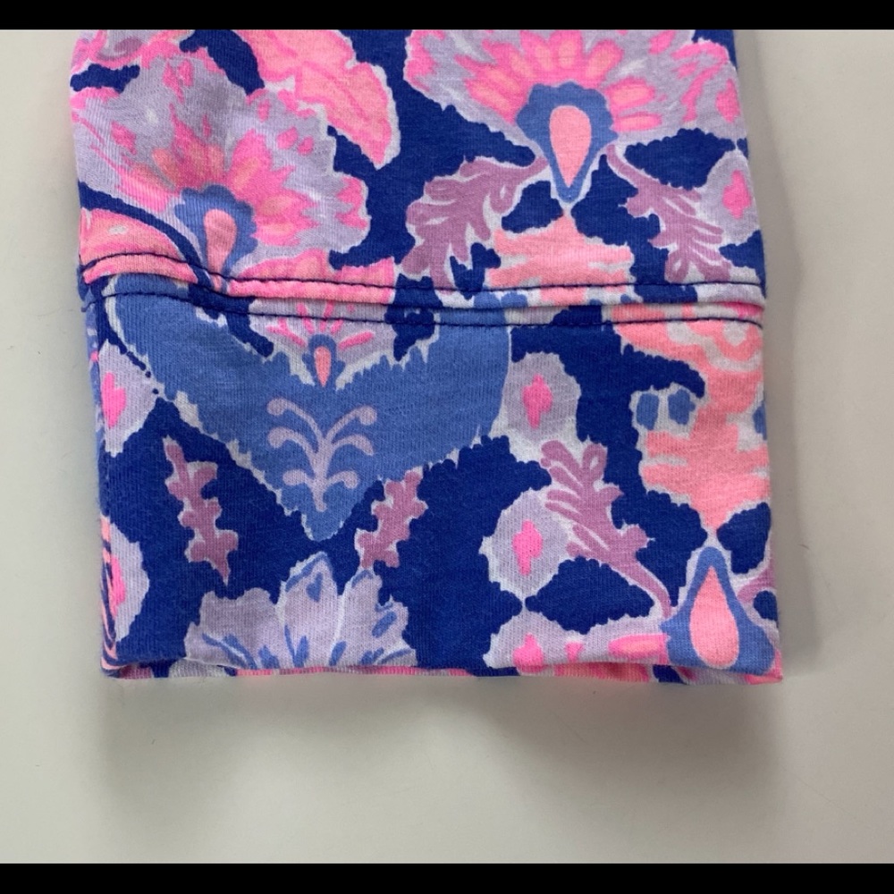 LILLY PULITZER unique blue “Werk it” dress, blue/pink/white size M, EUC - Picture 8 of 10